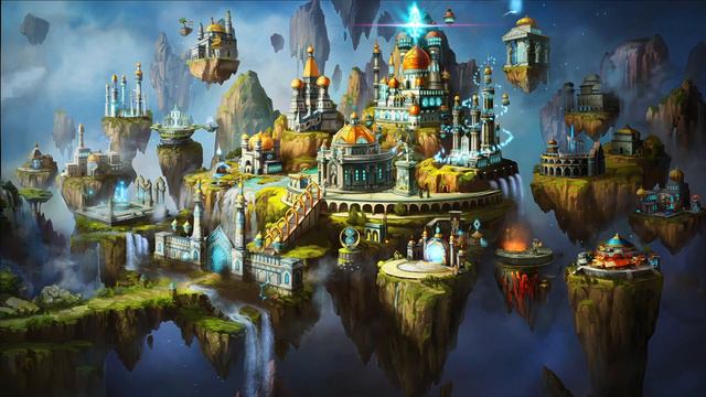 Academy town screen (animated) - Might & Magic Heroes VII смотреть онлайн
