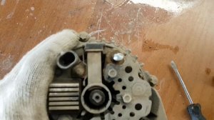 Дэо Матиз. Ремонт генератора. Замена подшипников генератора.