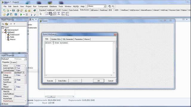 delphi mysql bağlantısı смотреть онлайн