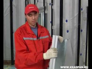 Монтаж фасадов Краспан - часть 2. Установка пленки