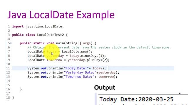 Classes and Objects with Java: Date and Time API смотреть онлайн