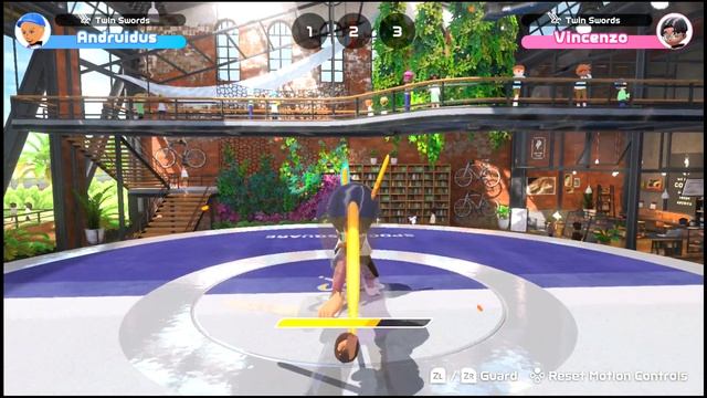 Nintendo Switch Sports - Chambara (Twin Swords) смотреть онлайн