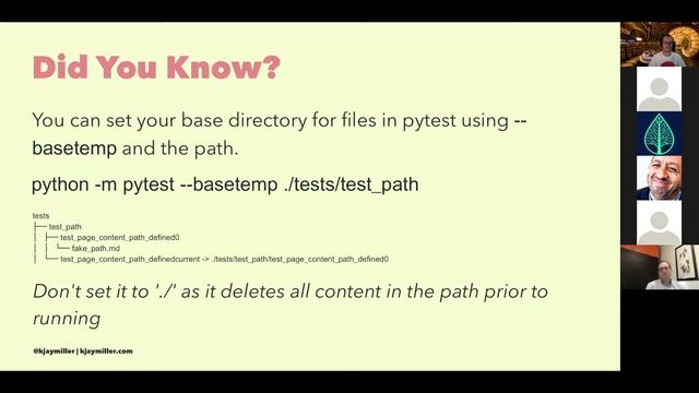 Working with Files in Pytest - Jay Miller смотреть онлайн
