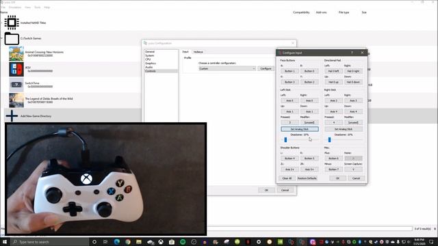 How to use Xbox one controller on YUZU Nintendo Switch Simulator смотреть онлайн
