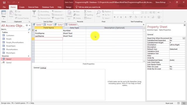 13. Microsoft Access 2016: Inserting New Data With an INSERT INTO Query in SQL смотреть онлайн