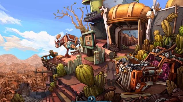 Обзор Deponia для Nintendo Switch смотреть онлайн