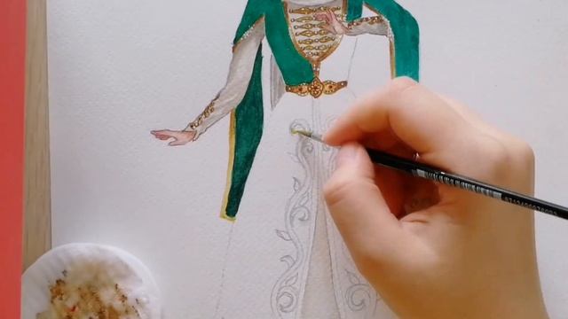 SPEED PAINT | ХОББИ РИСОВАНИЕ | АКВАРЕЛЬ | ЧЕЧЕНСКИЙ НАЦИОНАЛЬНЫЙ КОСТЮМ смотреть онлайн