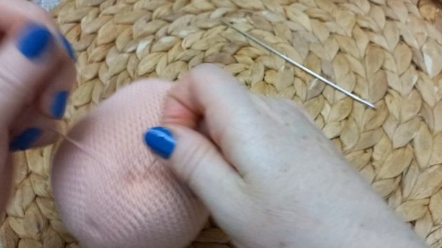 AMİGURUMİ ECE BEBEK 4. BÖLÜM KAFA, YÜZ , SAÇ YAPIMI.. #amigurumibebekyapımı #crochet