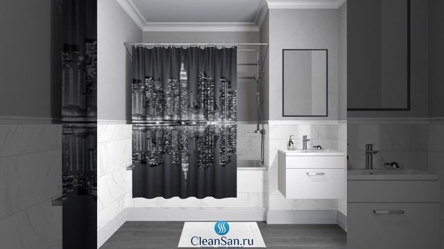 Шторка для ванной IDDIS смотреть онлайн