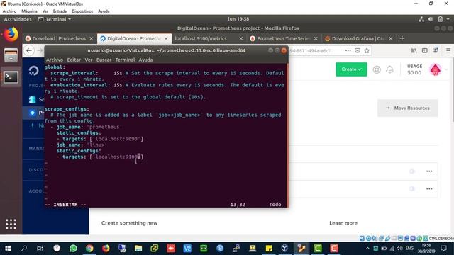 Configuración Prometheus, Grafana para monitorear tus servidores смотреть онлайн