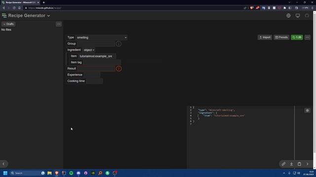 1.20 Minecraft Forge Modding Tutorial - Recipes смотреть онлайн
