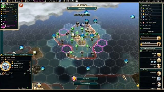 MP 052 Part 8/10: Austria (Civilization V Brave New World 6 Player Free For All) Gameplay/Commentar смотреть онлайн