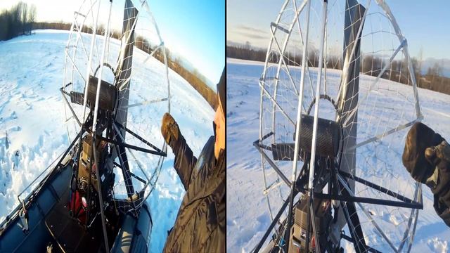 Пушка-бомба,огонь-ракета! Обзор аэролодки на базе "Ракета 380"! смотреть онлайн