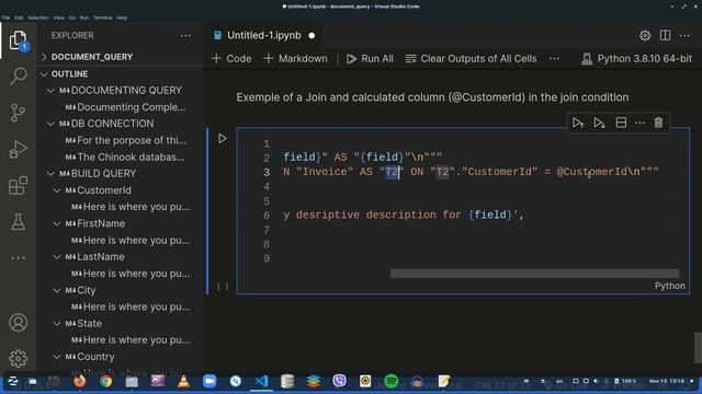 Documenting Complex SQL Query Using Jupyter Notebooks смотреть онлайн