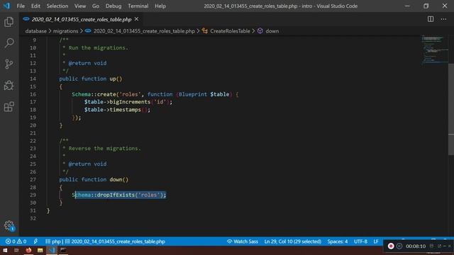 14 Eloquent Models, Migrations And Settings. Final Lecture of this introduction part смотреть онлайн