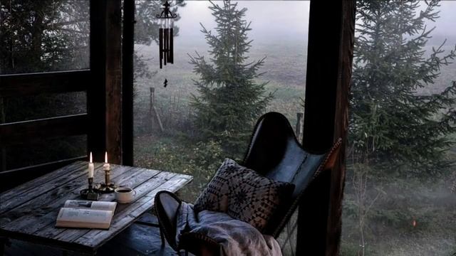 Il pleut sur une véranda - Heavy rain and best view смотреть онлайн
