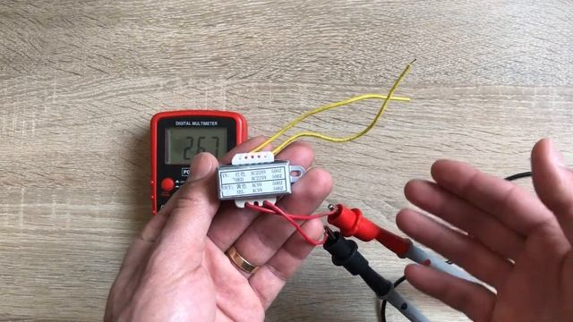 Определение первичной и вторичной обмотки трансформатора из Aliexpress Проверка и подключение смотреть онлайн