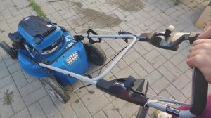 газонокосилка HYUNDAI L5362S  - правильный запуск, обзор HYUNDAI L5362S lawn mower - proper startin