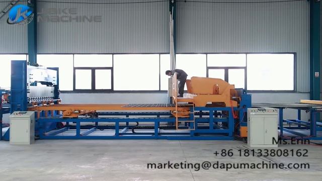 JIAKE-Erin-Automatic 3D Fence Panel Mesh Welding Machine смотреть онлайн