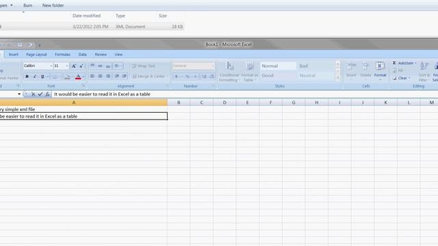 Excel XML How to read xml file in Excel смотреть онлайн