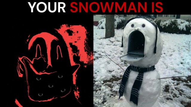 Mr Incredible Becoming Uncanny (Your Snowman Is)