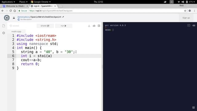 C++: Converting a string to an integer and vice versa in Hindi смотреть онлайн
