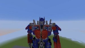 ТРАНСФОРМЕРЫ В МАЙНКРАФТ // Оптимус прайм  бамблби мегатрон minecraft