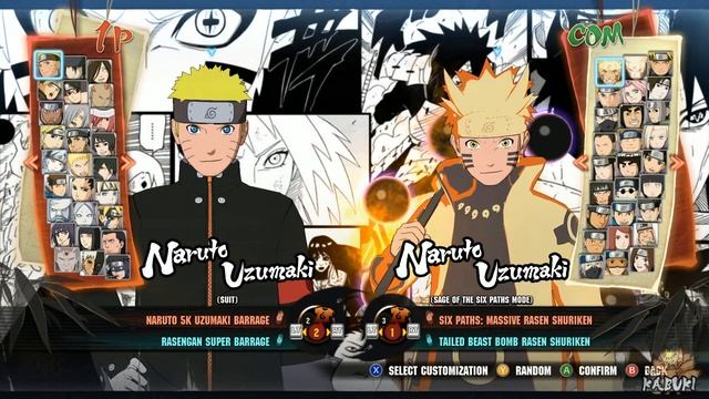 Naruto Shippuden Ultimate Ninja Storm 4 - All Characters And Costumes (All DLC 2021) смотреть онлайн