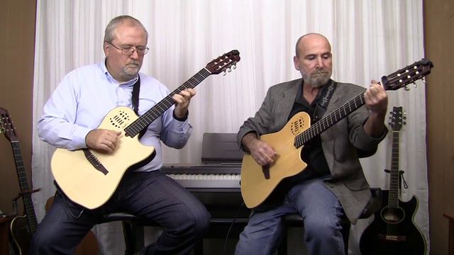 The Girl from Ipanema - "How we play it" (Fingerstyle Guitar Instrumental) - Lewis and Klark Guitar смотреть онлайн
