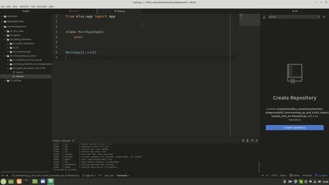 16 KIVY py-Modul in KV Datei importieren und verwenden смотреть онлайн