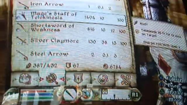 How To Duplicate Items In Oblivion (PS3 Version)