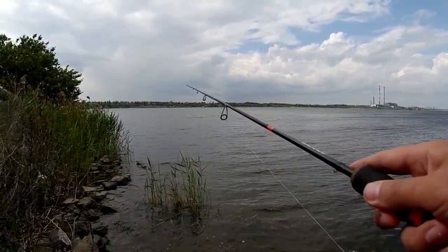 Разведка Кураховского водохранилища или рыбалка в шторм) смотреть онлайн