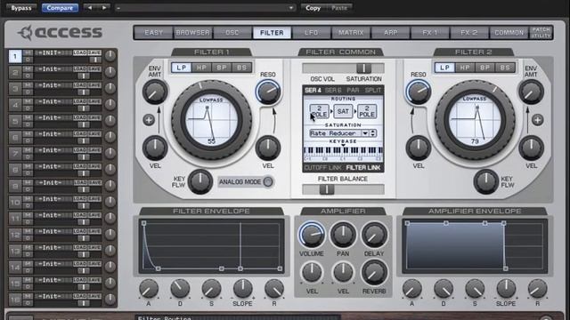 Access Virus Filters and Envelopes смотреть онлайн