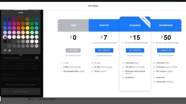 How to add Pricing Table to Webflow website смотреть онлайн