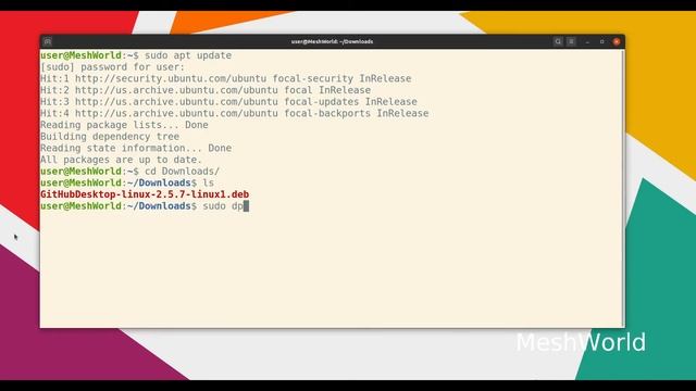 How to install GitHub Desktop in Ubuntu or Ubuntu-based distributions смотреть онлайн