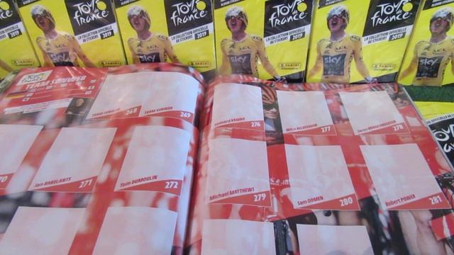 (Opening en Review) Panini Tour de France 2019 stickers + cards смотреть онлайн