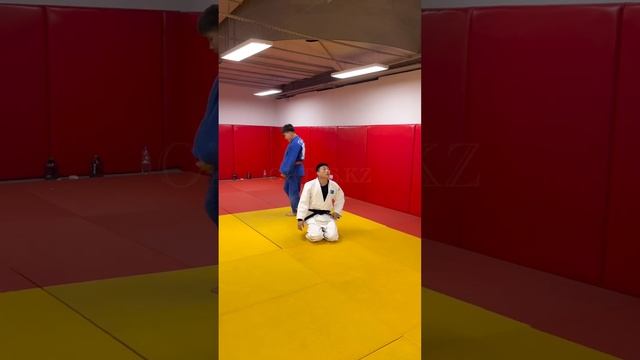 Сбивы, с продолжением работы в партере . Школа по дзюдо в Астане ORTUS.KZ, тренер Пак Сергей. смотреть онлайн