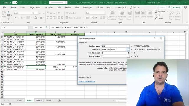 Excel function VLOOKUP returns #N/A, why ? 4 examples смотреть онлайн