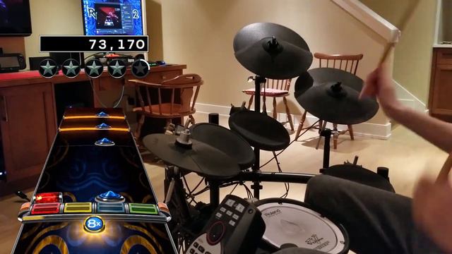 Nobody's Fool By Cinderella | Rock Band 4 Pro Drums 100% FC