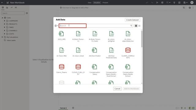 Blend Datasets with Multiple Tables in Oracle Analytics смотреть онлайн