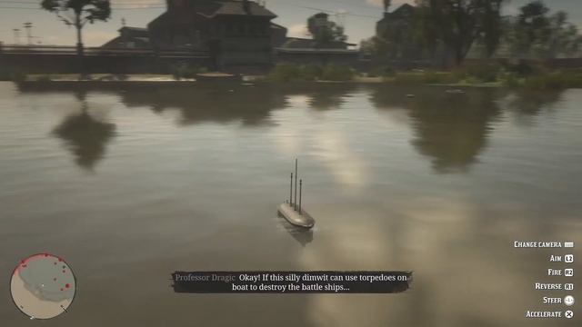 Red Dead Redemption 2 - RADIO CONTROLLED BOAT?! смотреть онлайн