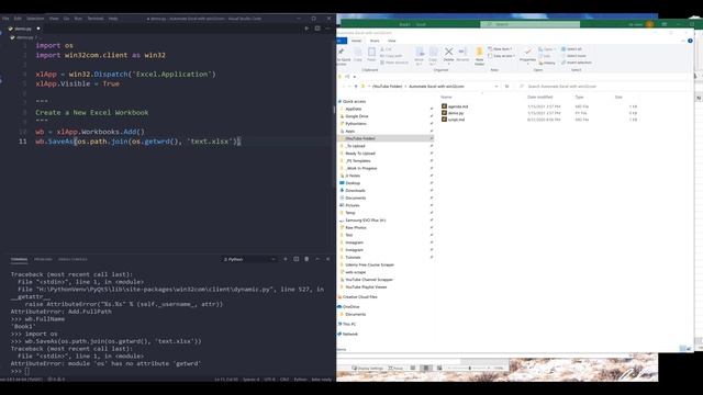 Automate Excel Spreadsheet with Python смотреть онлайн