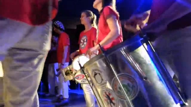 Samba Real - Выступление на Дне рождения школы Ethnobeat. Клуб Mezzo Forte, 08.07.2014 смотреть онлайн