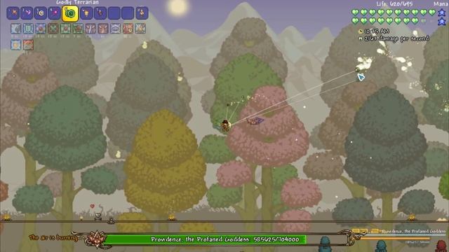 it's time for our old rival... Providence! Terraria Modded Yoyo #24 смотреть онлайн