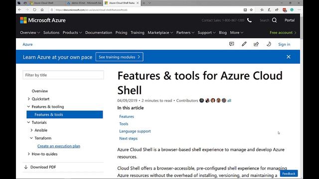 Master Azure Cloud Shell - Cloud Shell Tools and VS Code Integration смотреть онлайн