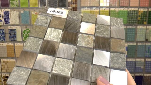 Мозаика из кварца, сланца и металла смотреть онлайн