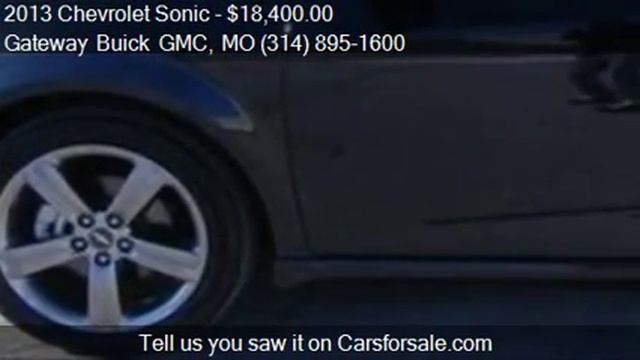 2013 Chevrolet Sonic RS Auto for sale in Saint Louis, MO 630 смотреть онлайн