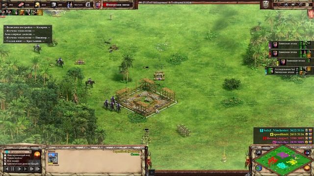 Гениальное решение российской сборной. Vinchester в 2х2. Стратегия Age of Empires смотреть онлайн