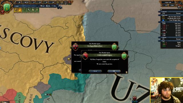 Europa Universalis 4 Co-op Uzbek "Timurids!" EP:7 [Cossacks] смотреть онлайн