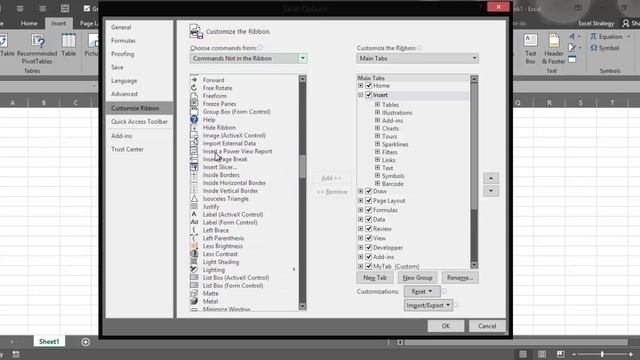 Excel 2016 V4 Put back the Power View Button in his Place смотреть онлайн